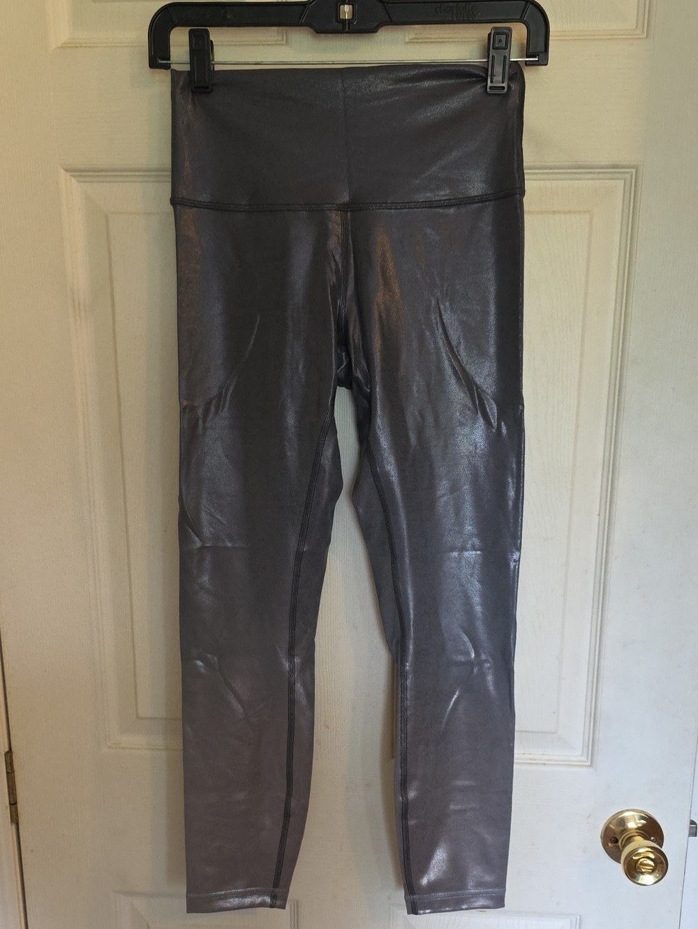 lululemon athletica Metallic Charcoal High-Rise Leggings